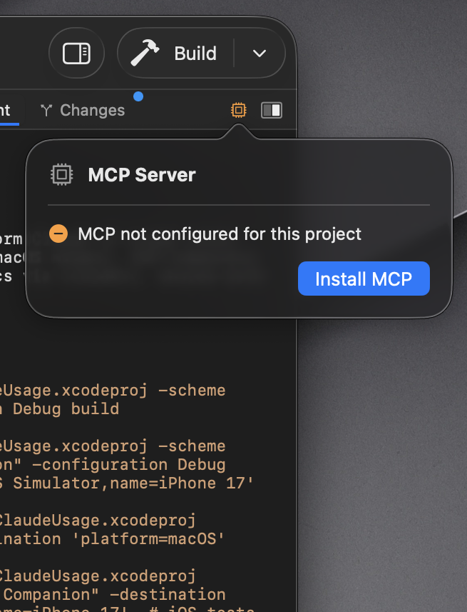 One Click MCP installation